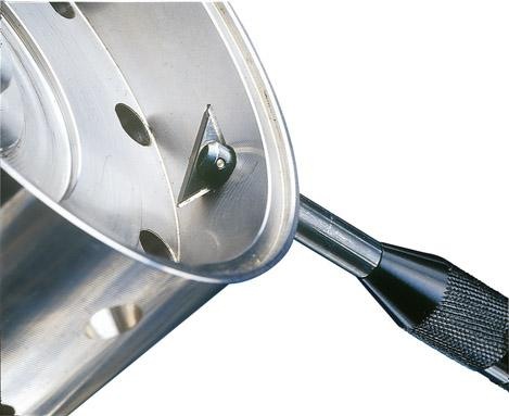 Productafbeelding Magni grattec RC2000 verzinkboor omkeerbaar, zwart/zilver (22,0 millimeter)