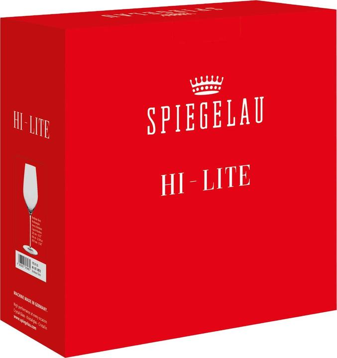 Actual product image Spiegelau Hi-Lite Bordeauxgläser (65 cl, 2 Glasses, Red wine glasses)