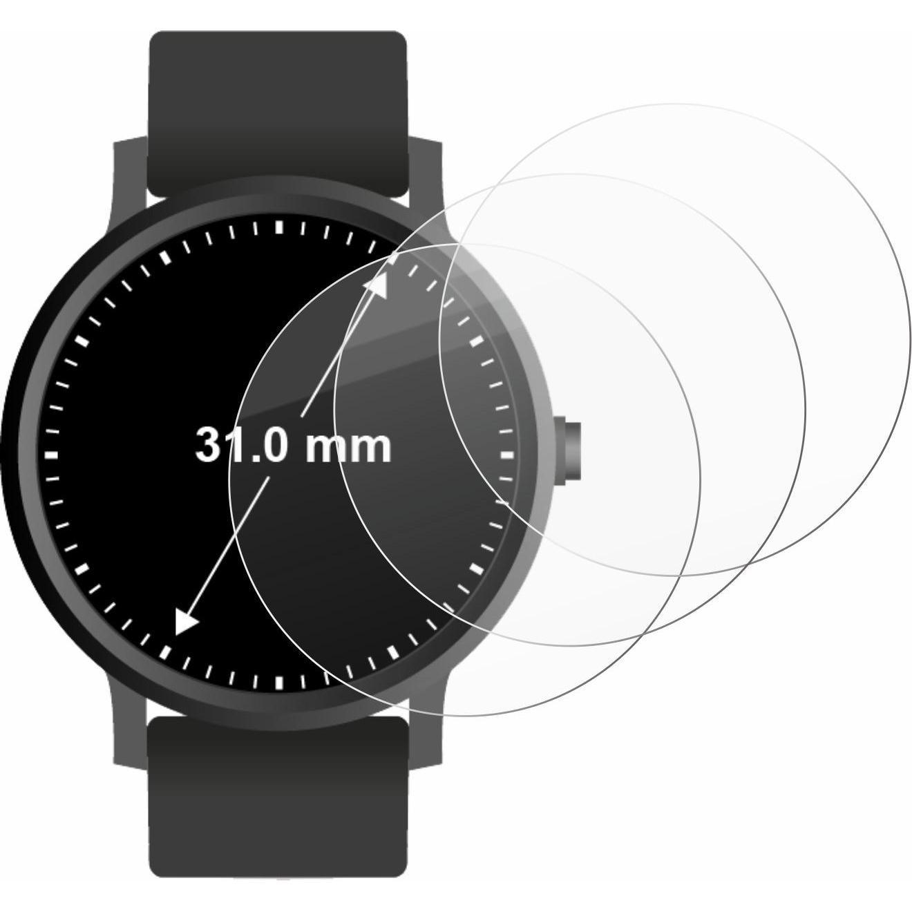 Thumbnail - BROTECT AirGlass Panzerglasfolie, Smartwatch Schutzfolie, Transparent
