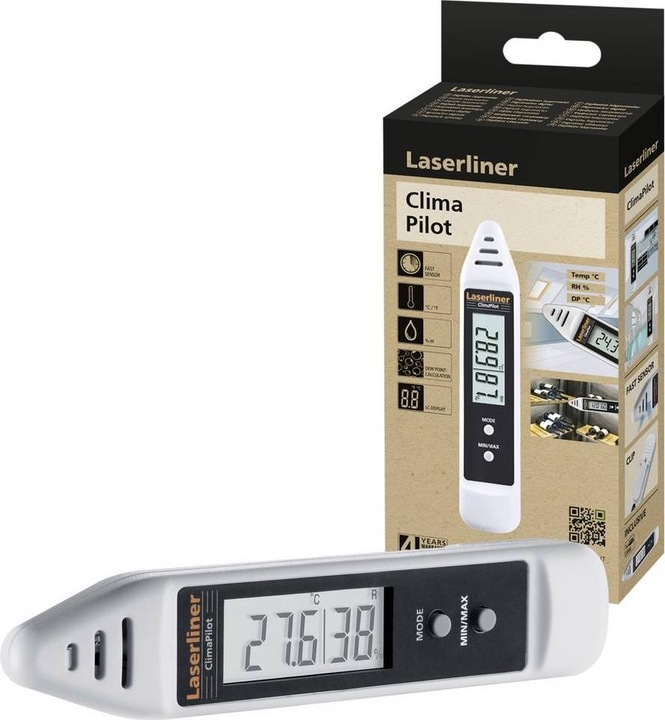 Produktbild Laserliner ClimaPilot Luftfeuchtigkeits- und Temperaturdatenlogger