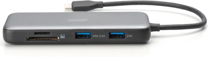 Actual product image Digitus USB-C docking station, 8-port (USB-C, 8 ports)