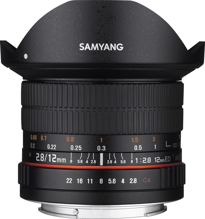 Image du produit Samyang 12mm f/2.8-22 MFT (Micro Four Thirds, Plein format)