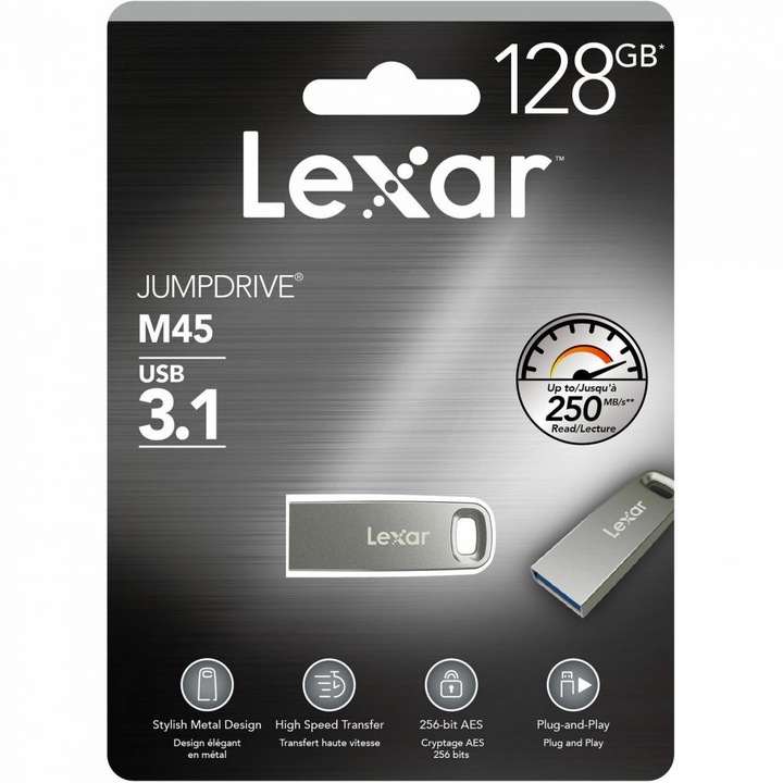 Actual product image Lexar JumpDrive M45 (128 GB, USB 3.1, USB-A)