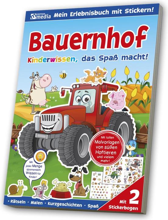 Produktbild Mein Erlebnisbuch mit Stickern! Bauernhof
