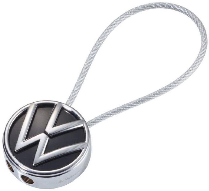 Immagine prodotto Troika VW LOOP VOLKSWAGEN Porte-clés logo VW rond, gris/noir