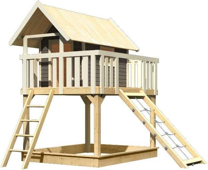 Produktbild Karibu Stelzenhaus Gernegross mit Rutsche