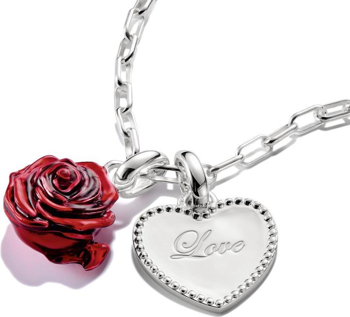 Actual product image Thomas Sabo Charm-Anhänger Love Herz Connect Silber (925 silver)