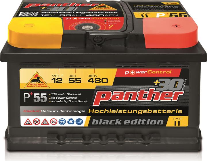 Immagine prodotto Panther Edizione Nera (12 V, 55 Ah, 480 A)