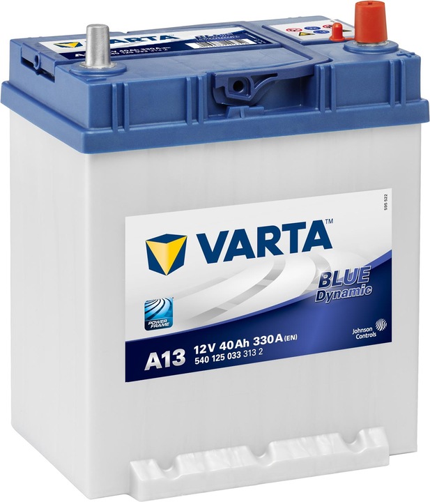 Immagine prodotto Varta Blu dinamico A13 (12 V, 40 Ah, 330 A)