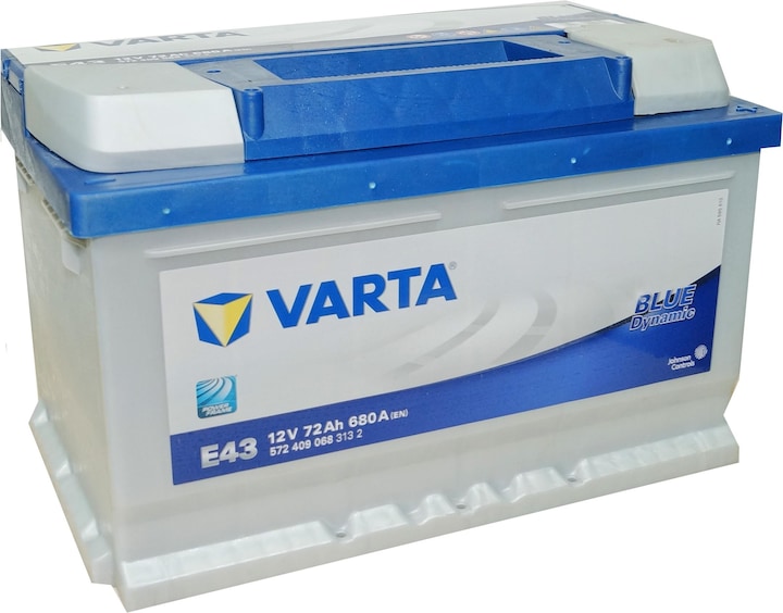 Actual product image Varta Blue Dynamic E43 (12 V, 72 Ah, 680 A)