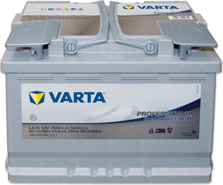 Varta Professional Dual Purpose AGM (12 V, 70 Ah)