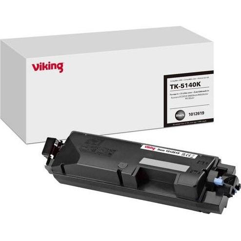 Viking, Toner, Tonerkartusche Kompatibel Kyocera TK-5140K Schwarz