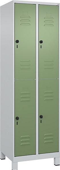 Actual product image C+P Double-decker locker Classic PLUS (60 cm, 195 cm)