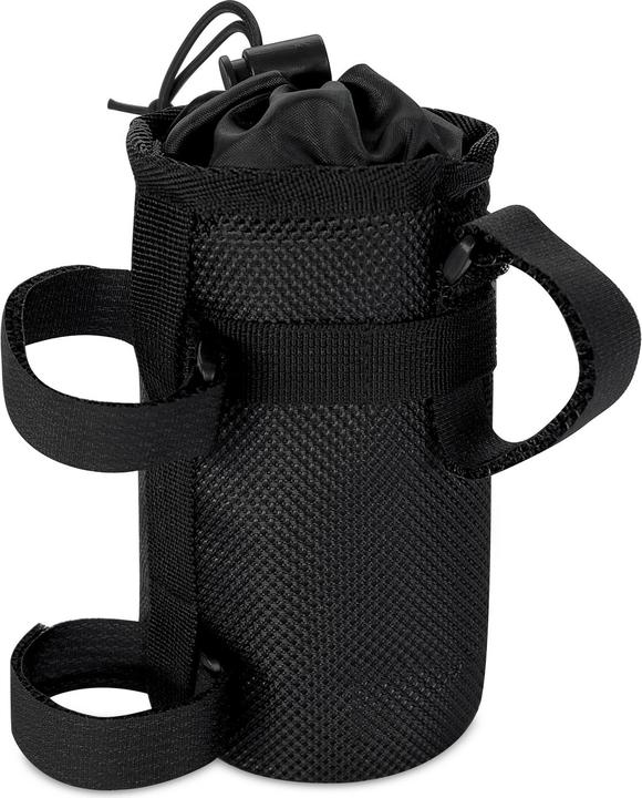 Actual product image Wozinsky thermal water bottle bag for bike or scooter 1l black (WBB29BK) (1 l)