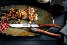 Actual product image Laguiole Steakmessen Luxury Line Line style - 6 -Delig - Pakka Rose (6 Piece, Knife)