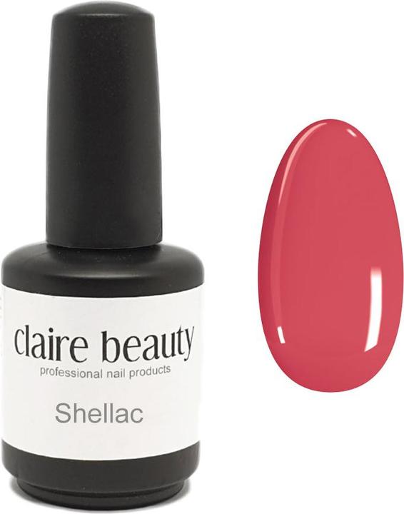 Produktbild Claire Beauty Shellac Coral (UV-Gel Lack)