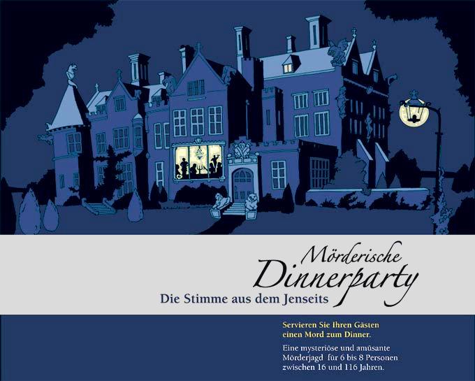 Produktbild Mörderische Dinnerparty (Deutsch, 6 - 8 Spieler)