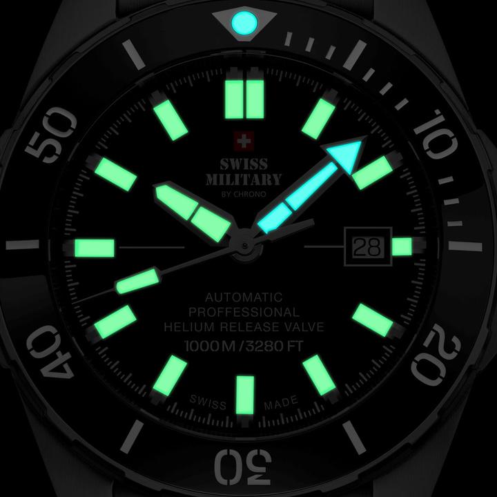 Immagine prodotto Swiss Military SMA34092.09 Automatico Diver 45mm 100ATM (45 mm)