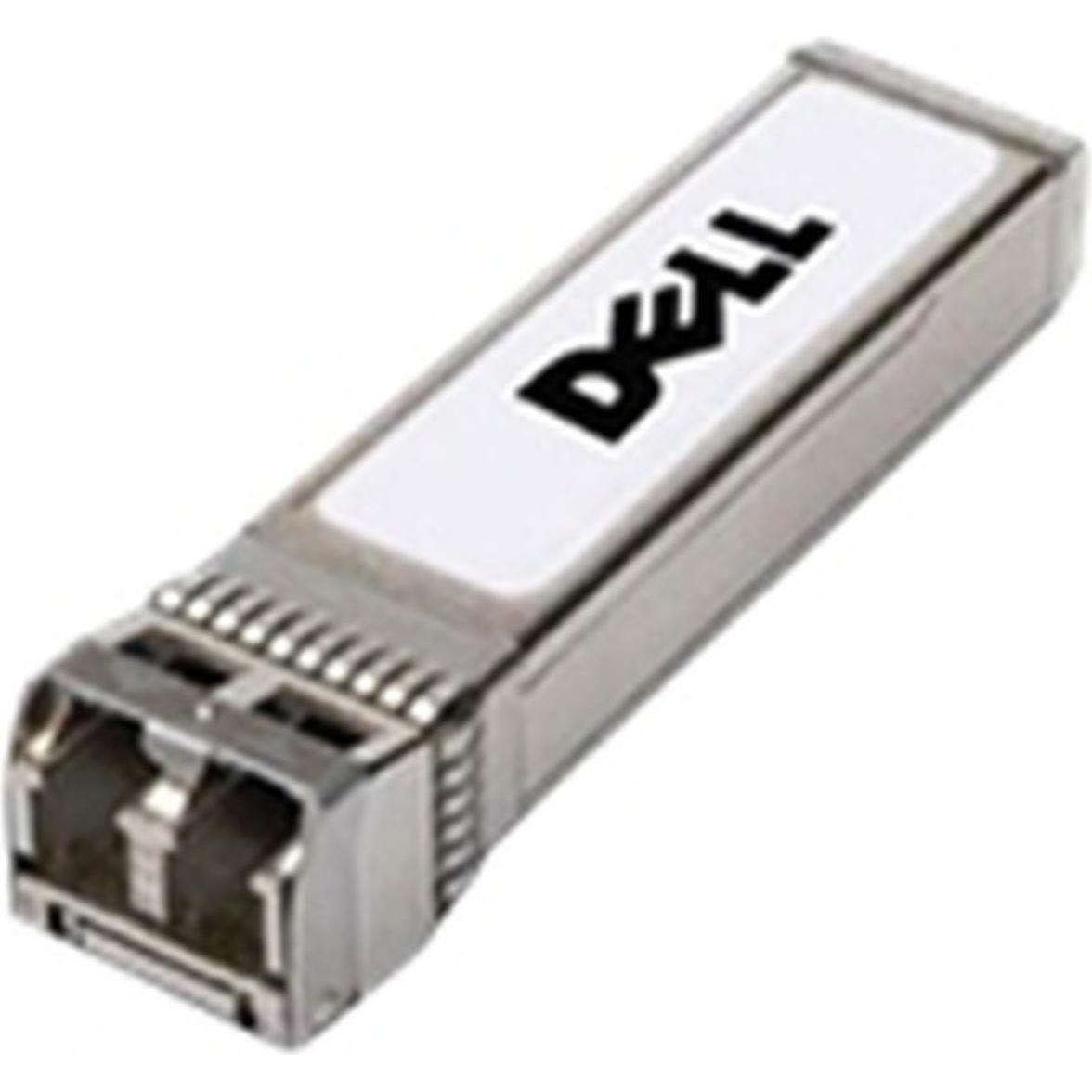 Dell Networking 10 Gigabit LC SR SFP+, Transceiver, Silber