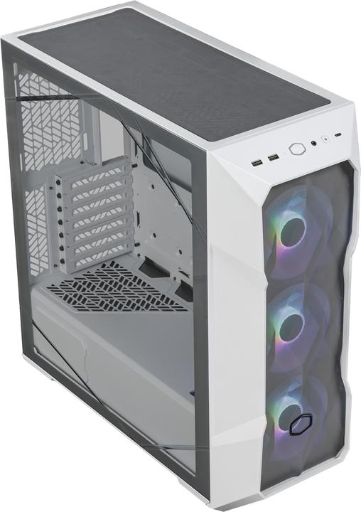 Actual product image Cooler Master Go CoolerMaster MasterBox TD500 ARGB V2 White (mATX, Mini-ITX, ATX, SSI CEB)