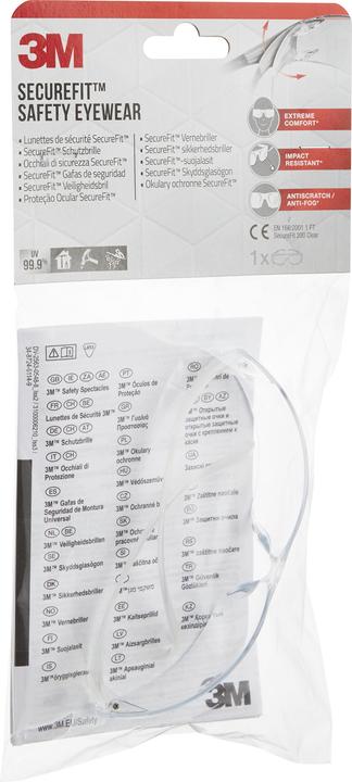Actual product image 3M Safety goggles