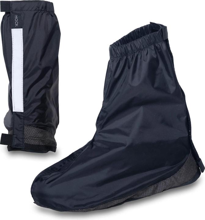 gamAS Rain overshoes XL, ankle length, black (XL)