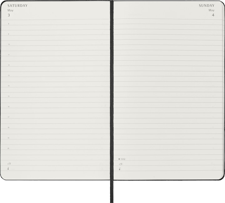 Immagine prodotto Moleskine Agenda business Daily (A5, Inglese)