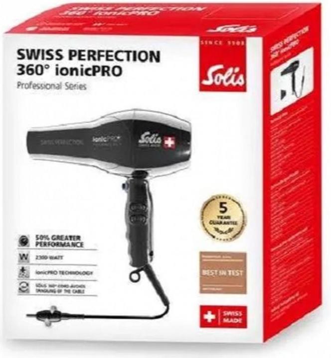 Actual product image Solis Swiss Perfection 360º ionic Pro (2300 W)
