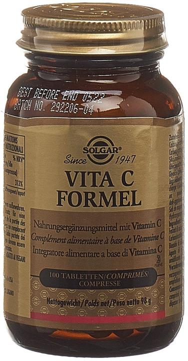 Solgar Vita C Formel Tabl (100 Stück, Tabletten, 248 g)