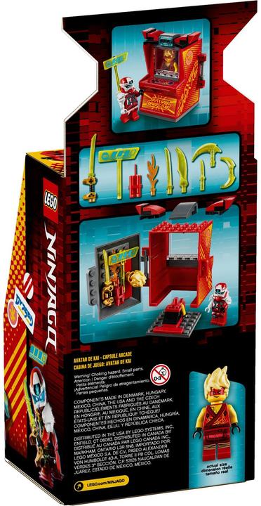Produktbild LEGO Avatar Kai Arcade Kapsel (71714, LEGO Ninjago)