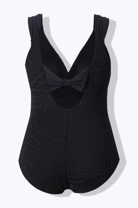 Actual product image Ulla Popken Tiger Texture Swimsuit (48)