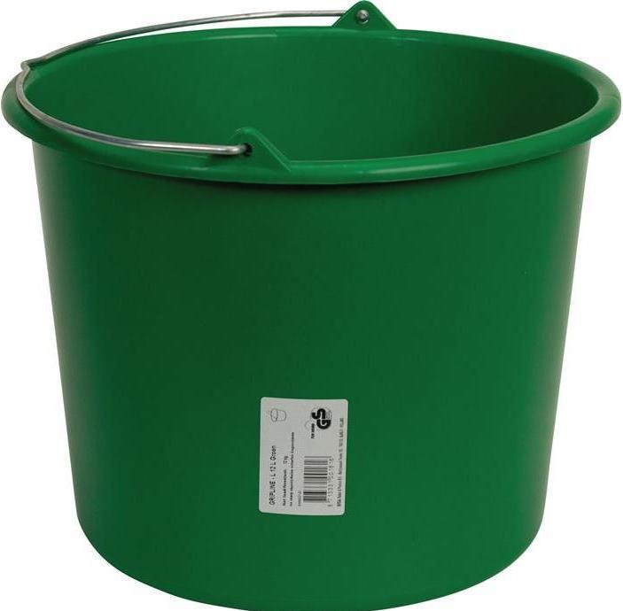 Actual product image HP Autozubehör Construction bucket GRIPLINE-L 12 l button handle grey (12 l)