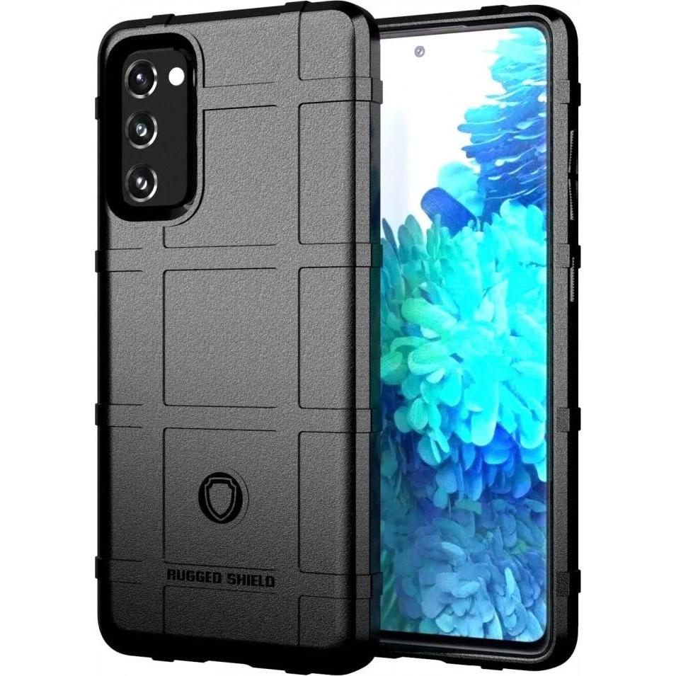 Screenguard Samsung Galaxy S20 FE Rugged Shield Hülle (Samsung Galaxy S20 FE), Smartphone Hülle, Schwarz
