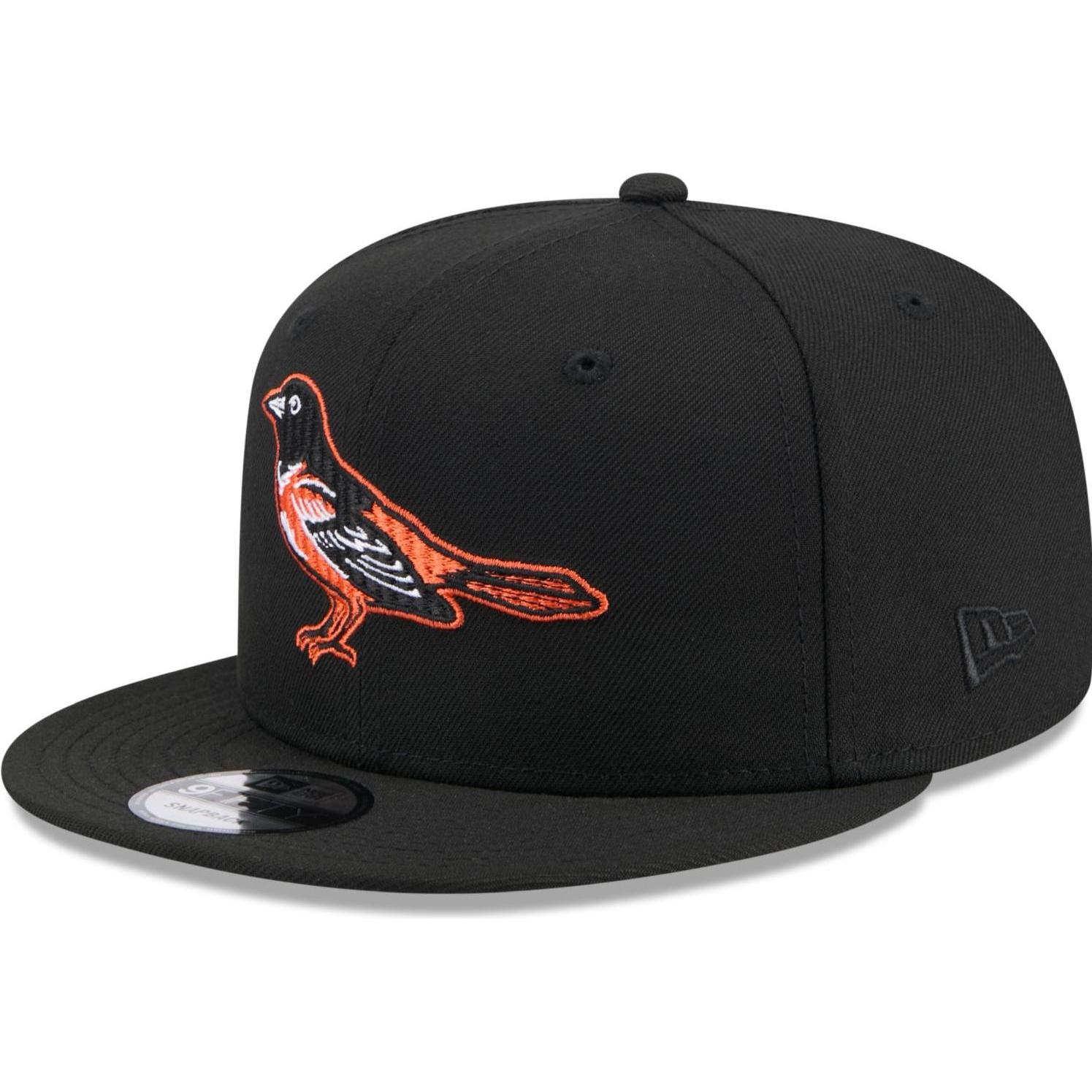 Thumbnail - New Era, Herren, Cap, 9Fifty Snapback Cap - ANIMAL FILL Baltimore Orioles, Schwarz