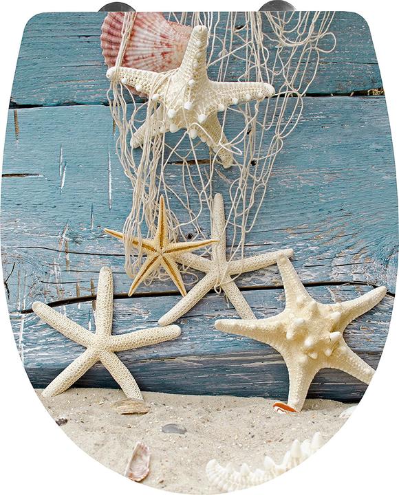 Cornat Siège de toilette en thermoplastique STARFISH