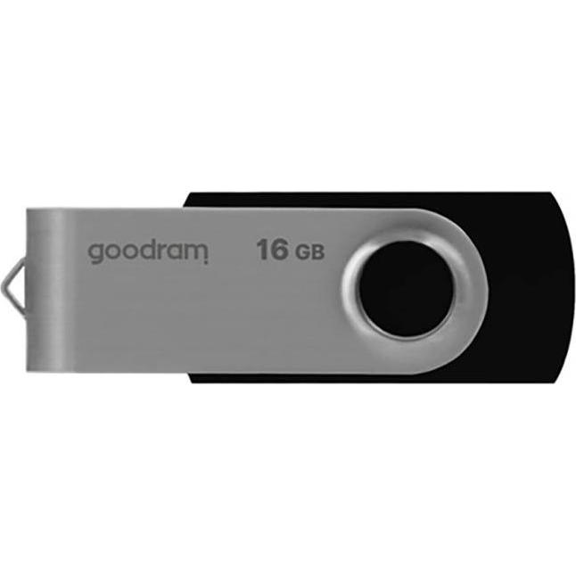 Goodram UTS3 (16 GB, USB-A, USB 3.0), USB Stick, Schwarz