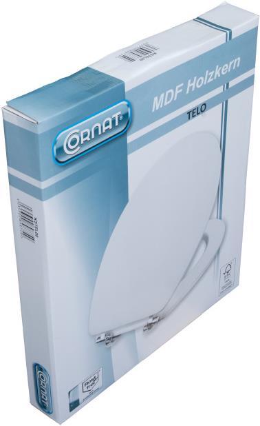 Produktbild Cornat TELO WC-Sitz weiss MDF