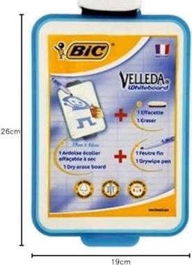 Actual product image Bic Velleda blackboard (19 x 26 cm)