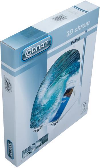 Produktbild Cornat WAVE WC-Sitz 3D-chrom FSC