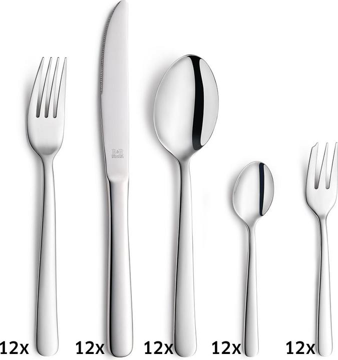 Actual product image Beckmann & Rommerskirchen Mano cutlery set (60 Piece, Cutlery set)