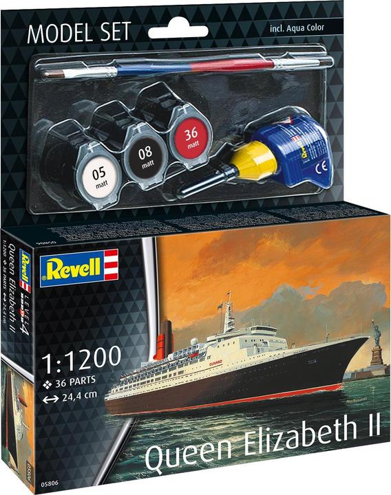 Actual product image Revell Model Set Queen Elizabeth II