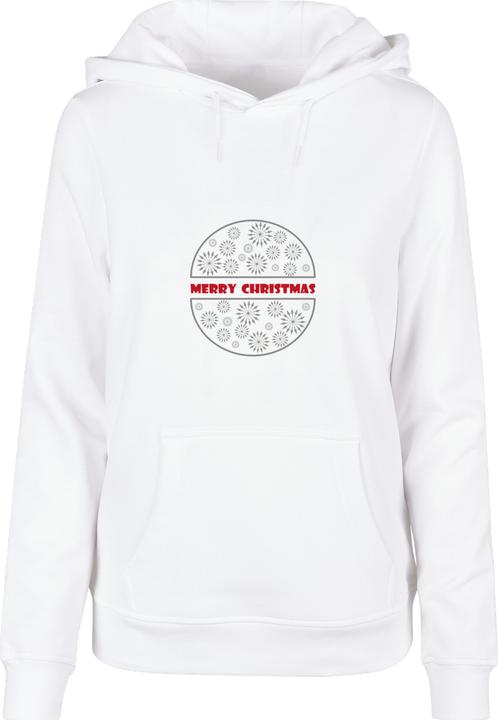 Produktbild Merchcode Ladies Merry Christmas Basic Hoody - 117129 (XXL)