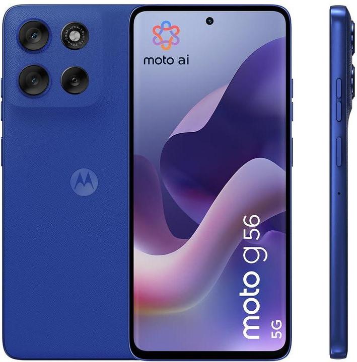 Actual product image Motorola Moto G56 (256 GB, Dazzling Blue, 6.72", SIM + eSIM, 5G)