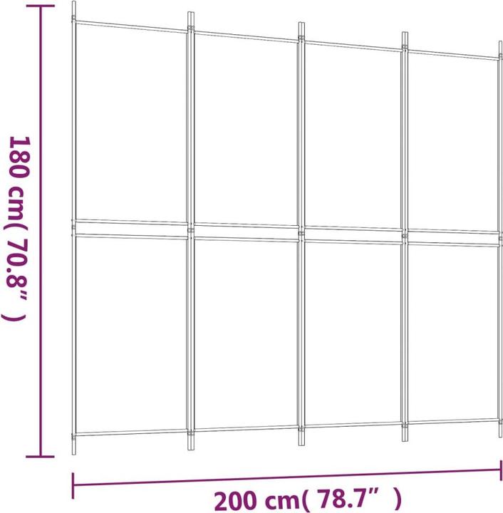 Immagine prodotto vidaXL Raumteiler