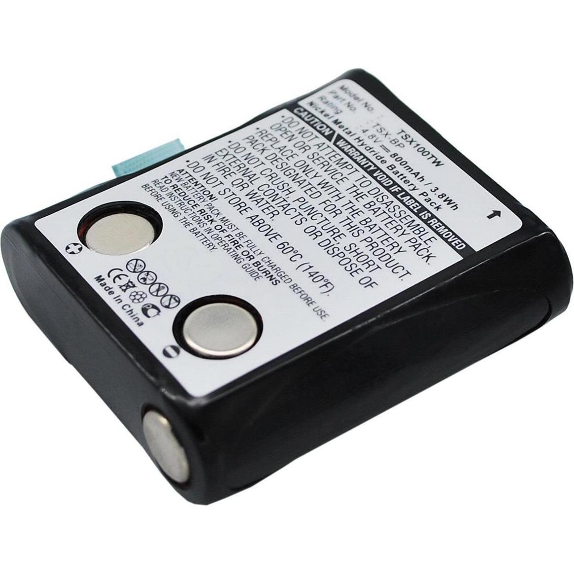CoreParts Battery for Two Way Radio (1 Zellen, 800 mAh), Notebook Akku, Schwarz