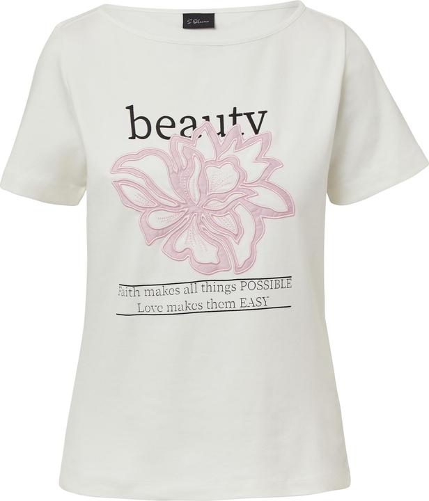 Produktbild S.Oliver T-Shirt Baumwoll-T-Shirt mit Artwork (36)