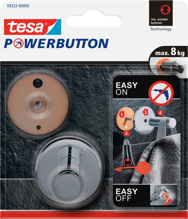 Actual product image tesa Power button