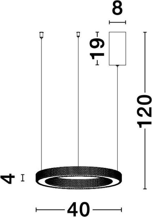Actual product image Nova Luce Fiore (1069 lm)