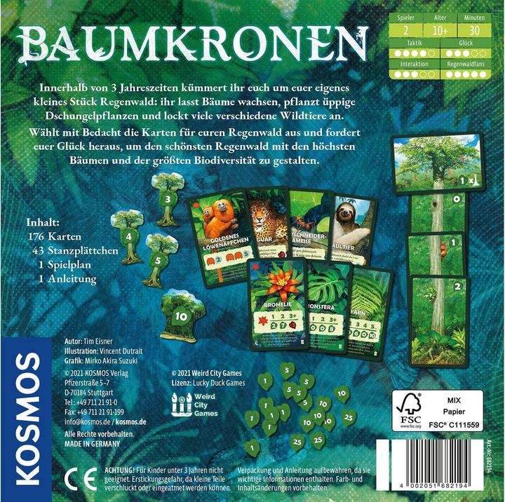 Actual product image Kosmos Tree tops, d (German)