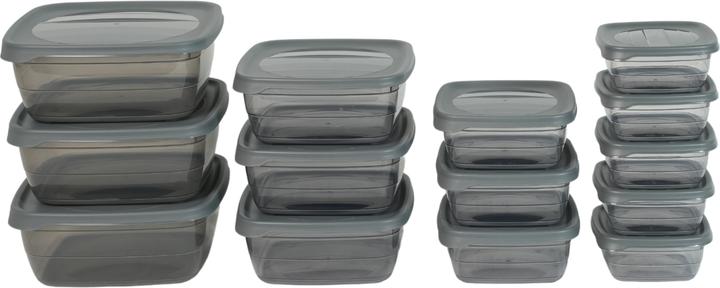 Hobby 14-tlg. Frischhaltedosen-Set Vorratsdosen Meal-Prep-Dosen Gefrierdosen